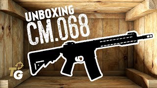 Cyma CM068B Dark Earth  Airsoft Replica Unboxing [upl. by Ynaiffit547]