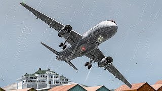 Airbus A320 Crashes in the Worlds Most Dangerous Airport  TACA Airlines 390  4K [upl. by Yelsew]