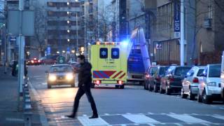 A1 Ambulance 17175 NIEUWE BINNENWEGMATHENESSERLAAN ROTTERDAM [upl. by Nednerb]