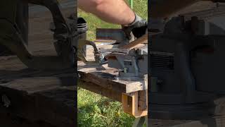 Watch metal turn into a tool with each hammer strike Craftsmanship in action Forging DIY [upl. by Shull]