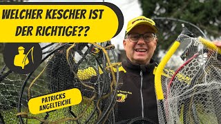 Welcher Kescher ist der richtige [upl. by Kinson]