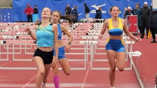 Rutar Gaja SLO 80 m Hurdles Girls 1st Place 1165 National Champioships Ptuj 2024 [upl. by Elurd739]