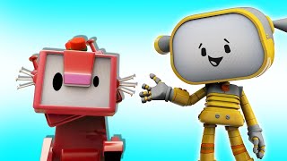 Robotik  I Got A Boo Boo  Funny Cartoons For Kids  Cartoon Crush [upl. by Roseanne668]