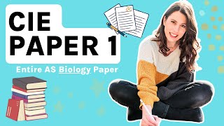 ENTIRE AS  CIE Alevel Biology Topics 111  All the theory from the specification in one video [upl. by Tallbot]