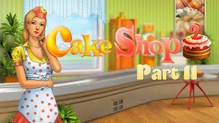 Cake Shop 2  Gameplay Part 11 Level 40 to 42 Beach Café [upl. by Wsan]