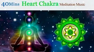 ★40mins★Tibetan Singing Bowls Meditation Music for Chakra Healing Heart Chakrafor LOVEampCompassion [upl. by Witt674]