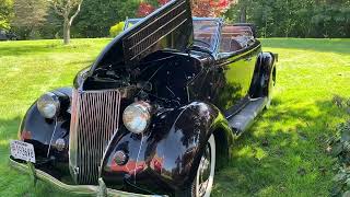 1936 FORD 68–710 DELUXE ROADSTER [upl. by Dulcia]