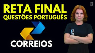 RETA FINAL  QUESTÕES DE PORTUGUÊS  CONCURSO DOS CORREIOS 2024 [upl. by Tada]