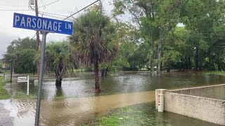 LOOK Flooding seen in Murrells Inlet area [upl. by Terrill]