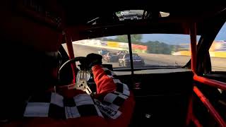 June 16 2024 Slinger Speedway Bees Heat amp Feature Onboard Kendall Becker 20x [upl. by Otaner]