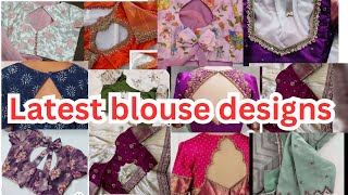 50 latest blouse Designs blouse designs 2024 blouses [upl. by Ailla]