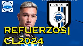 ESTOS SON LOS REFUERZOS DE GALLOS BLANCOS DEL QUERETARO PARA EL CLAUSURA 2024 [upl. by Berardo]