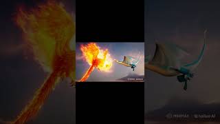 Wings of Legend Epic Phoenix vs Dragon Fight shorts aianimation fantasy [upl. by Ramunni]