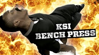 Wasps BENCHPRESS KSI Movember Challenge [upl. by Valenka]