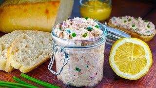 Rillettes de thon  Crème au thon  Simple et si délicieuse  ♥ [upl. by Doloritas]