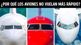 Por qué los aviones de pasajeros no vuelan más rápido [upl. by Sirak680]