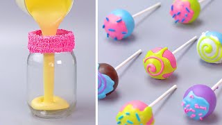 So Yummy Cake Pops Decorating Tutorials  Amazing Chocolate Cake Hacks  Easy Cake Recipes [upl. by Akcimat]