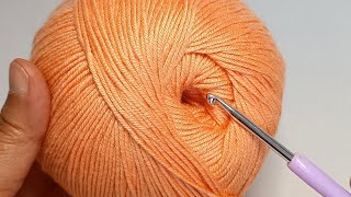 WOW I couldnt believe it basic chain different crochet stitch [upl. by Annaeed314]