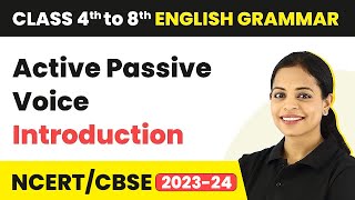 Active Passive Voice  Introduction  Class 4 to 8 English Grammar [upl. by Dajma423]