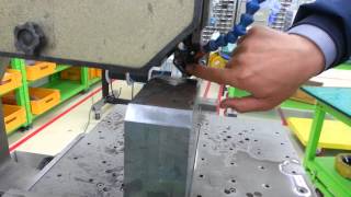 solar cell cuttingpolysilicon ingok cutting 태양전지 잉곳절단폴리실리콘절단 [upl. by Aihsitan]