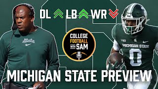 Michigan State Football 2023 Record Prediction And Analysis  Big Ten Football 2023 [upl. by Llekcm152]