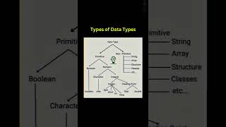 Types of data types 😧 datatypes dsa coding codingtutorial clanguage python [upl. by Gersham]