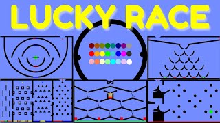 24 Marble Race EP 1 Lucky Race [upl. by Hartzel]