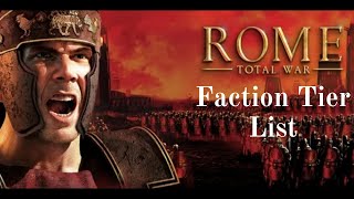 Ranking the Rome Total War Factions [upl. by Paton905]