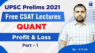 FREE Intensive CSAT Revision  UPSC Prelims 2021  Quant Day 7 [upl. by Machos]