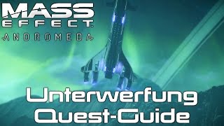 Unterwerfung Voeld ZufallAufgabe  Mass Effect Andromeda Guide [upl. by Alyakem]