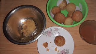 Pani puri recipe  Puska recipe Banks foodie recipe [upl. by Anaahs]