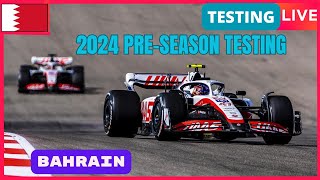 🔴F1 LIVE  2024 BAHRAIN PRESEASON TESTING  Live data Bahrain International Circuit [upl. by Anillehs848]