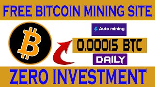 100 Legit and Trusted Free BTC Mining Site  Autominingcc  Autominingcc Withdraw Proof [upl. by Dulcea]