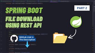 File Download REST API  Spring Boot [upl. by Cirde]