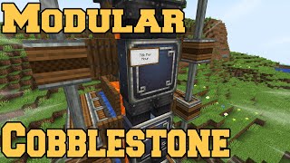 Create Mod Modular Cobblestone Generator Cheap amp Efficient [upl. by Cort]