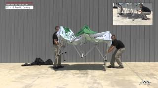 10x10 Fast Shade Pop Up Canopy  Setup Instructions [upl. by Reinhold]