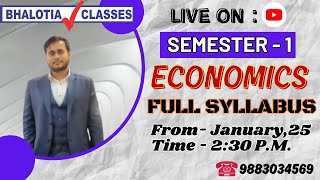 SEMESTER  1  ECONOMICS MARATHON  2024 PART 1 [upl. by Riorsson]