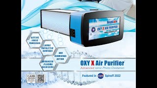 Respicaire OXY X™ Active PhotoCatalytic Air Purifier [upl. by Yesnik]