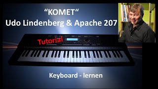 quotKOMETquot Udo Lindenberg amp Apache 207  Keyboard Tutorial Ausschnitt 94 [upl. by Vassaux]