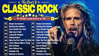 Best Classic Rock Songs 70s 80s 90s 🔥 Guns N Roses Aerosmith Bon Jovi Metallica ACDC U2 26 [upl. by Akeylah]