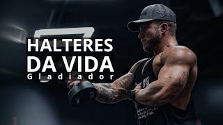 HALTERES DA VIDA  Gladiador Rap Motivacional [upl. by Yraillih]