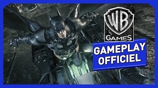 Batman Arkham Knight  Gameplay Officiel du Mode quotBataillequot de la Batmobile [upl. by Samaria403]