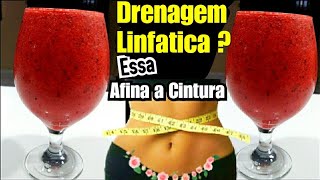 🔴Esse SUCO Faz Uma DRENAGEM LINFATICA na Barriga  Eitaaaa😱 [upl. by Ordep]