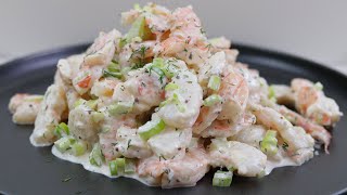 Ensalada de camarones receta fácil y deliciosa [upl. by Zack]