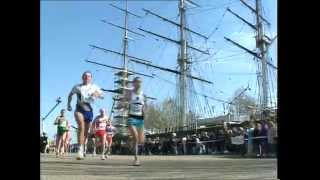 London Marathon  Marathon Running  Central London  Thames News  1992 [upl. by Neened]