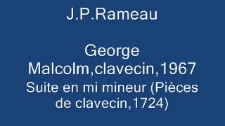 Rameau George Malcolmclavecin1967 [upl. by Sucramad]