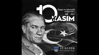 10 Kasım Atatürkü Anma Töreni [upl. by Amin]