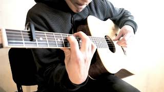 Ludovico Einaudi  Nuvole Bianche  Guitar cover [upl. by Rebme]