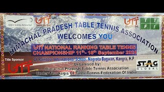 T1  UTT NATIONAL RANKING TABLE TENNIS CHAMPIONSHIPS2024 [upl. by Oiruam435]