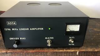 SOTA 1296 LINEAR AMPLIFIER [upl. by Parish]